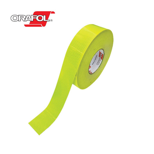 Fluoro Yellow - Reflective Vehicle Marking Tape - New Signs