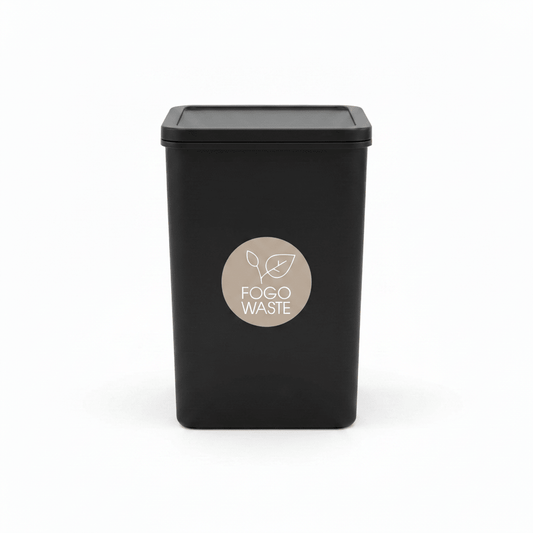 FOGO Fawn Background Circle Bin Sticker - New Signs