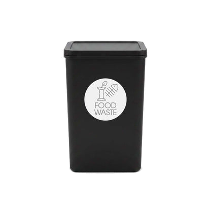 FOGO Grey Circle Bin Sticker - New Signs