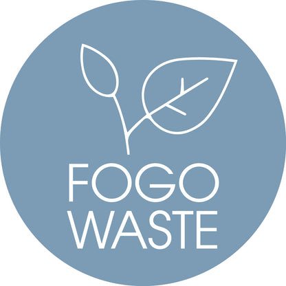 FOGO Ocean Background Circle Bin Sticker - New Signs