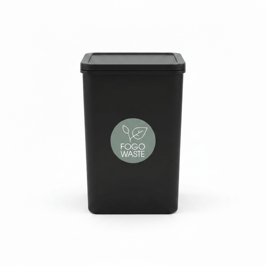 FOGO Sage Background Circle Bin Sticker - New Signs