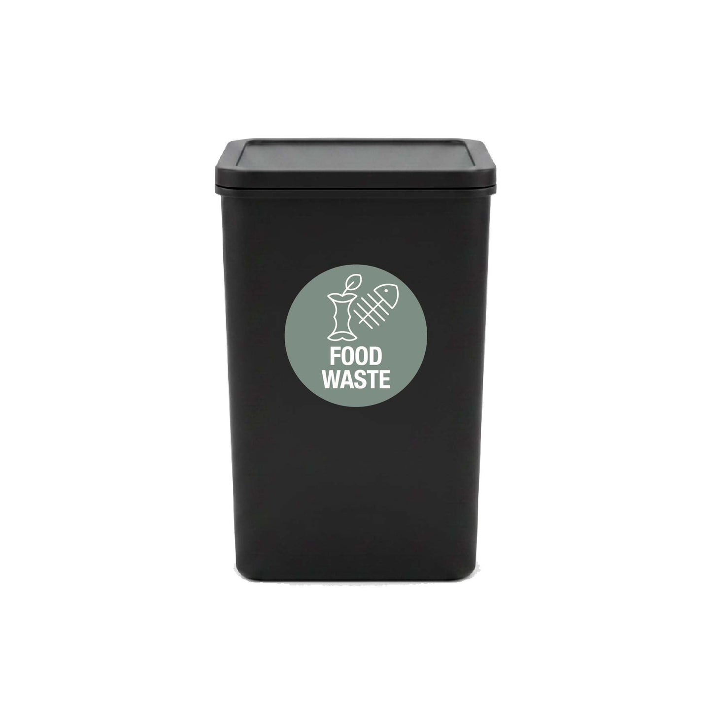 FOGO Sage Background Circle Bin Sticker - New Signs