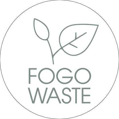 FOGO Sage Circle Bin Sticker - New Signs