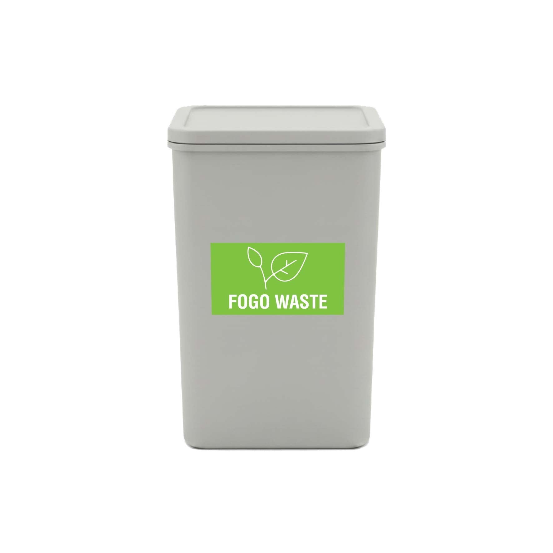FOGO Waste Bin Sticker - New Signs