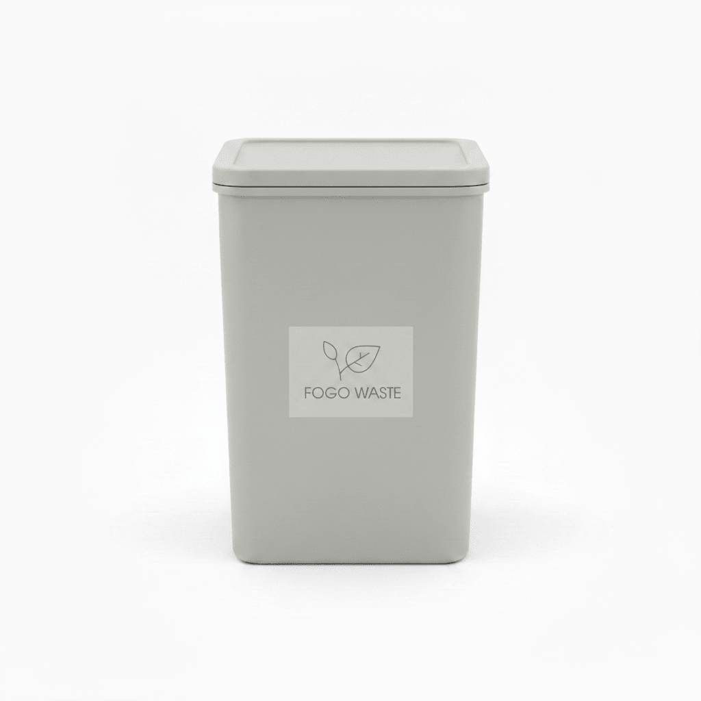 FOGO Waste Sage Bin Sticker - New Signs