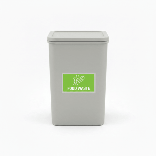 Food Waste Bin Sticker - New Signs