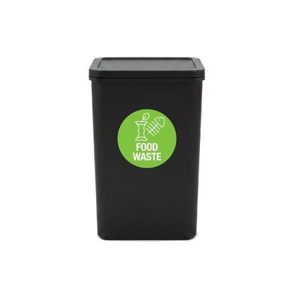 Food Waste Circle Bin Sticker - New Signs