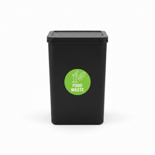 Food Waste Circle Bin Sticker - New Signs