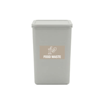Food Waste Fawn Background Bin Sticker - New Signs