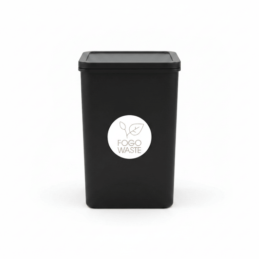 Food Waste Fawn Circle Bin Sticker - New Signs
