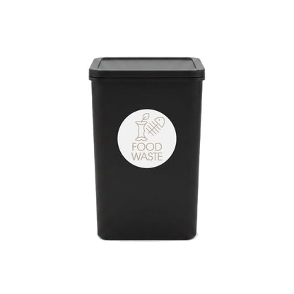 Food Waste Fawn Circle Bin Sticker - New Signs
