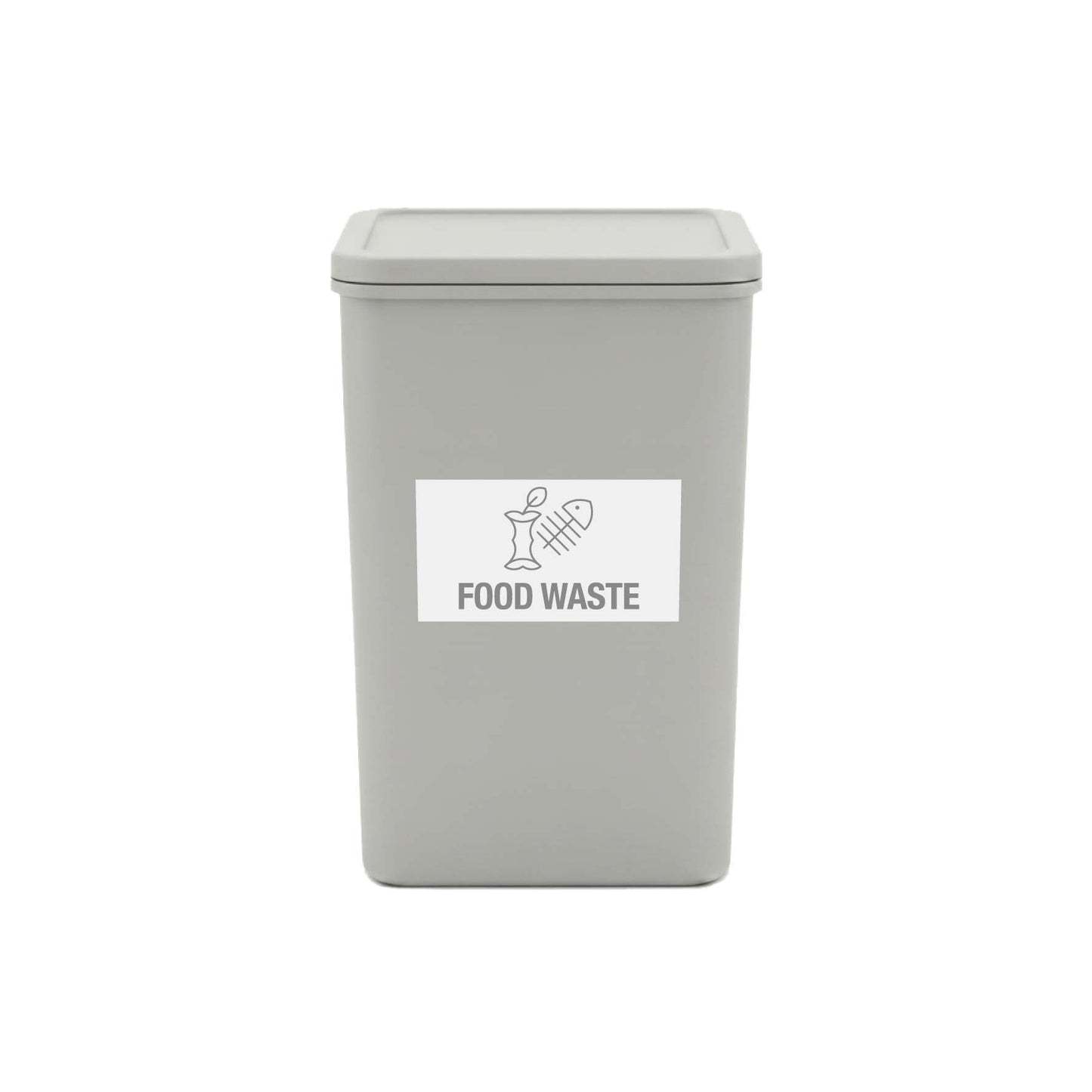 Food Waste Grey Bin Sticker - New Signs