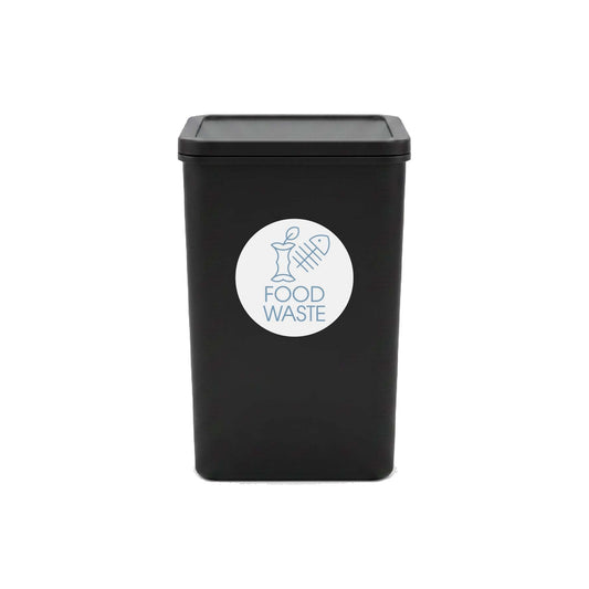 Food Waste Ocean Circle Bin Sticker - New Signs