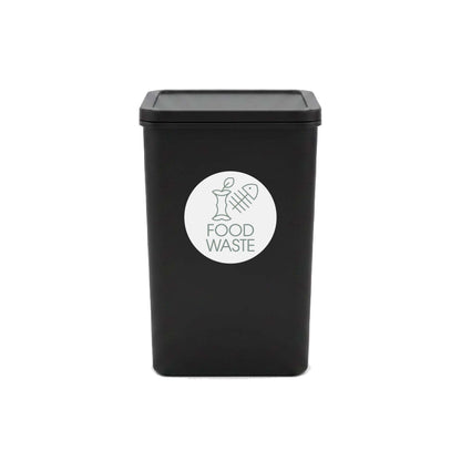 Food Waste Sage Circle Bin Sticker - New Signs