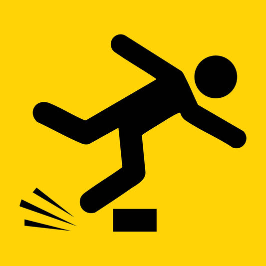 Footpath Trip Hazard Multi Message Traffic Sign - New Signs