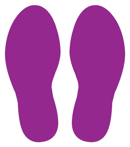 Footprint Floor Stickers - Anti Slip - New Signs