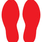 Footprint Floor Stickers - Anti Slip - New Signs