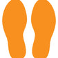 Footprint Floor Stickers - Anti Slip - New Signs