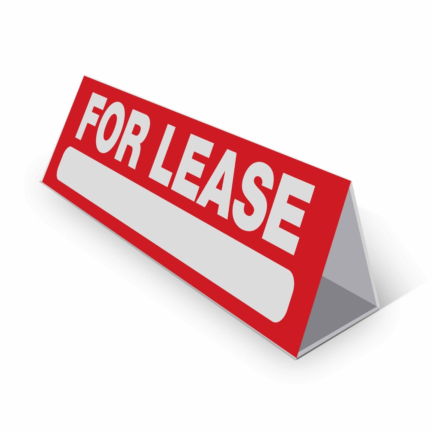 For Lease - Landscape Corflute Toblerone Signs - New Signs