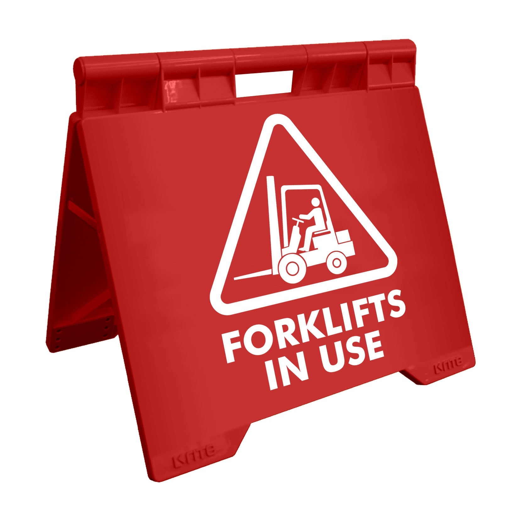 Forklifts In Use - Evarite A - Frame Sign - New Signs