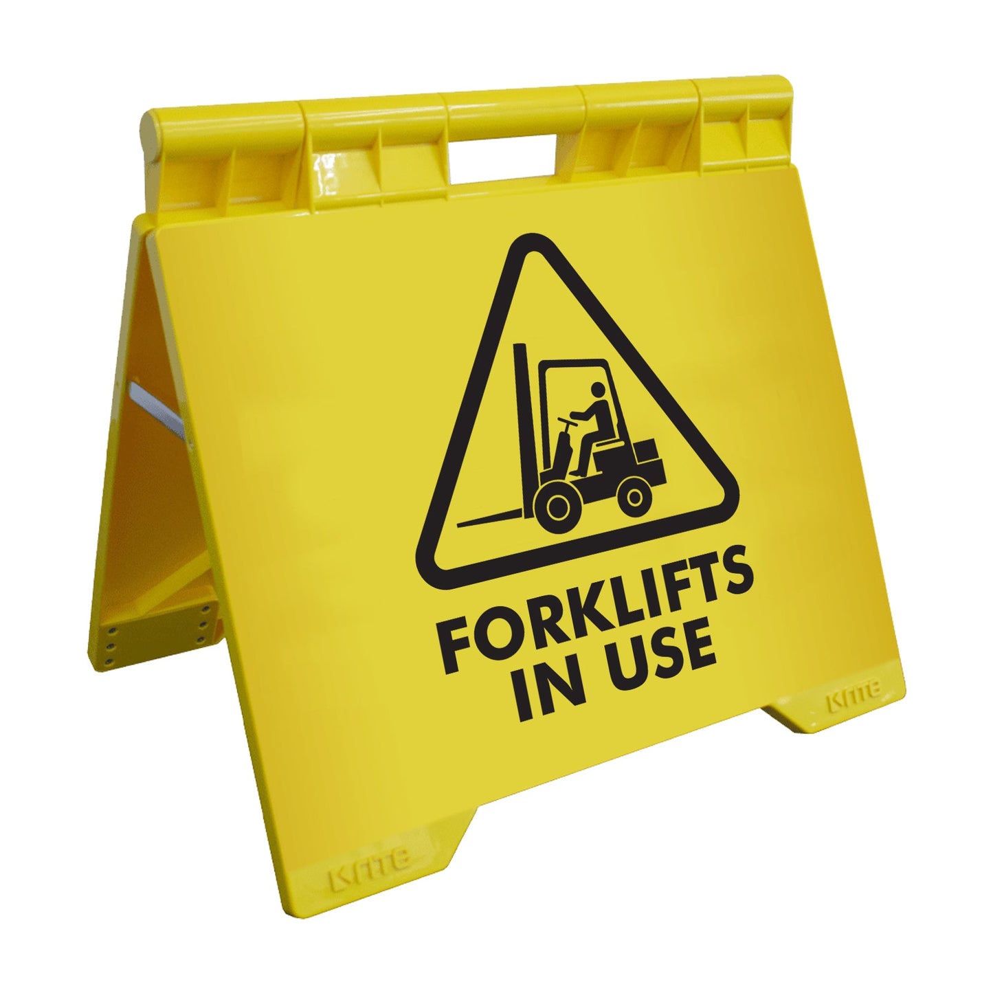 Forklifts In Use - Evarite A - Frame Sign - New Signs
