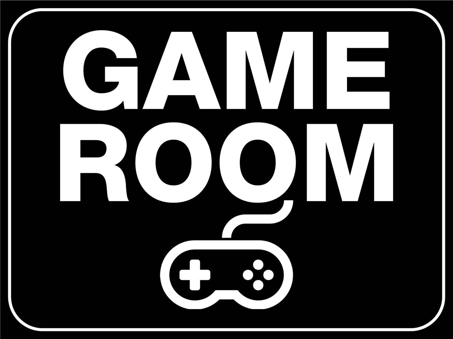 Game Room Sign - New Signs