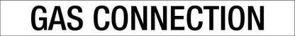 Gas Connection - Statutory Sign - New Signs
