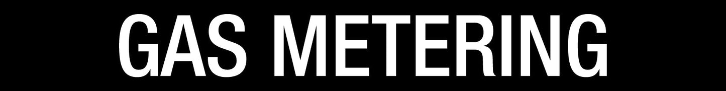 Gas Metering - Statutory Sign - New Signs