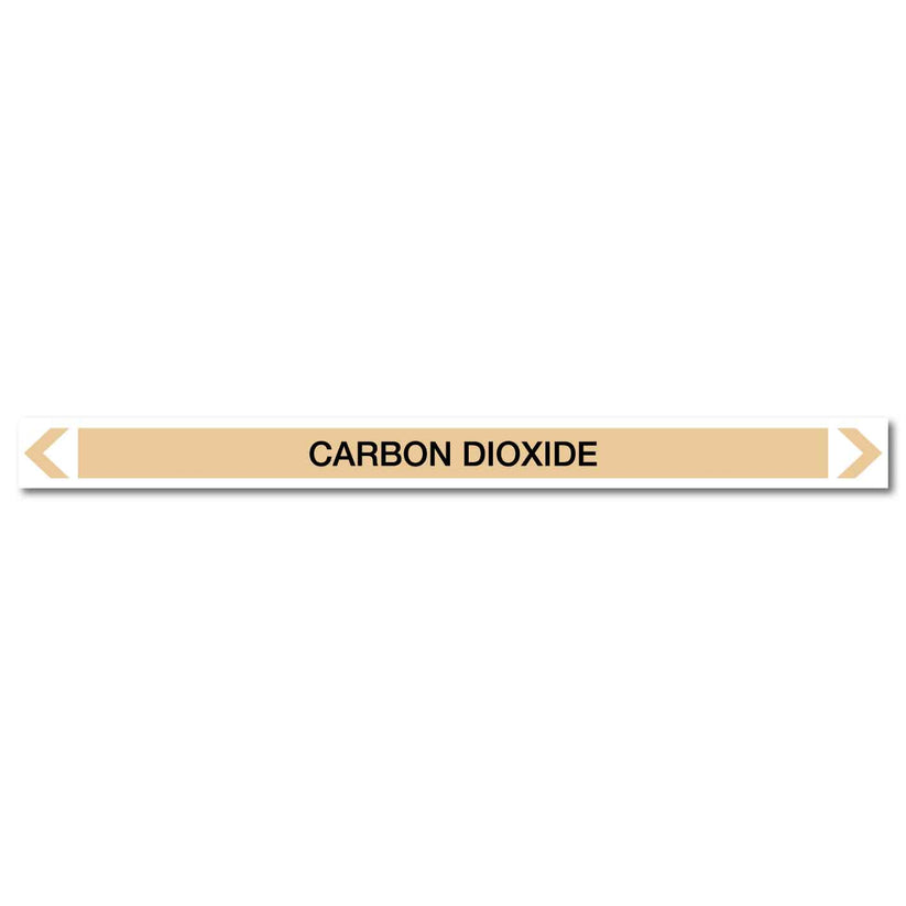 Clo2 Sticker Gases - Carbon Dioxide - Pipe Marker Sticker – New Signs