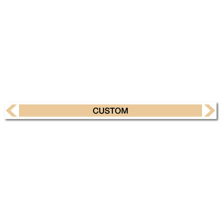 Gases - Custom - Pipe Marker Sticker – New Signs
