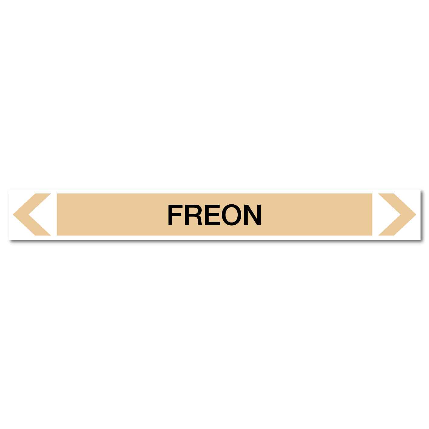 Gases - Freon - Pipe Marker Sticker – New Signs