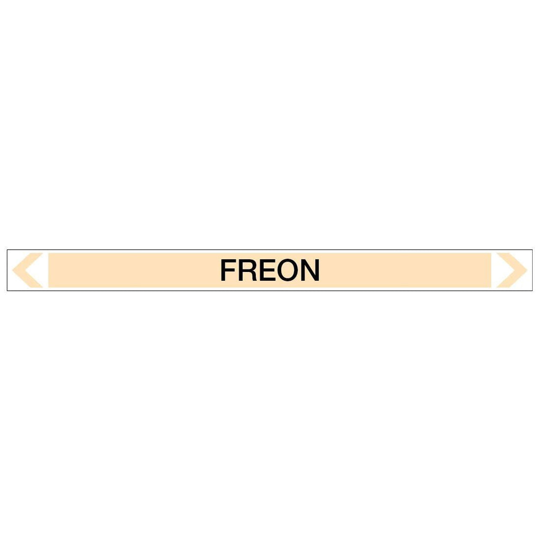 Gases - Freon - Pipe Marker Sticker – New Signs