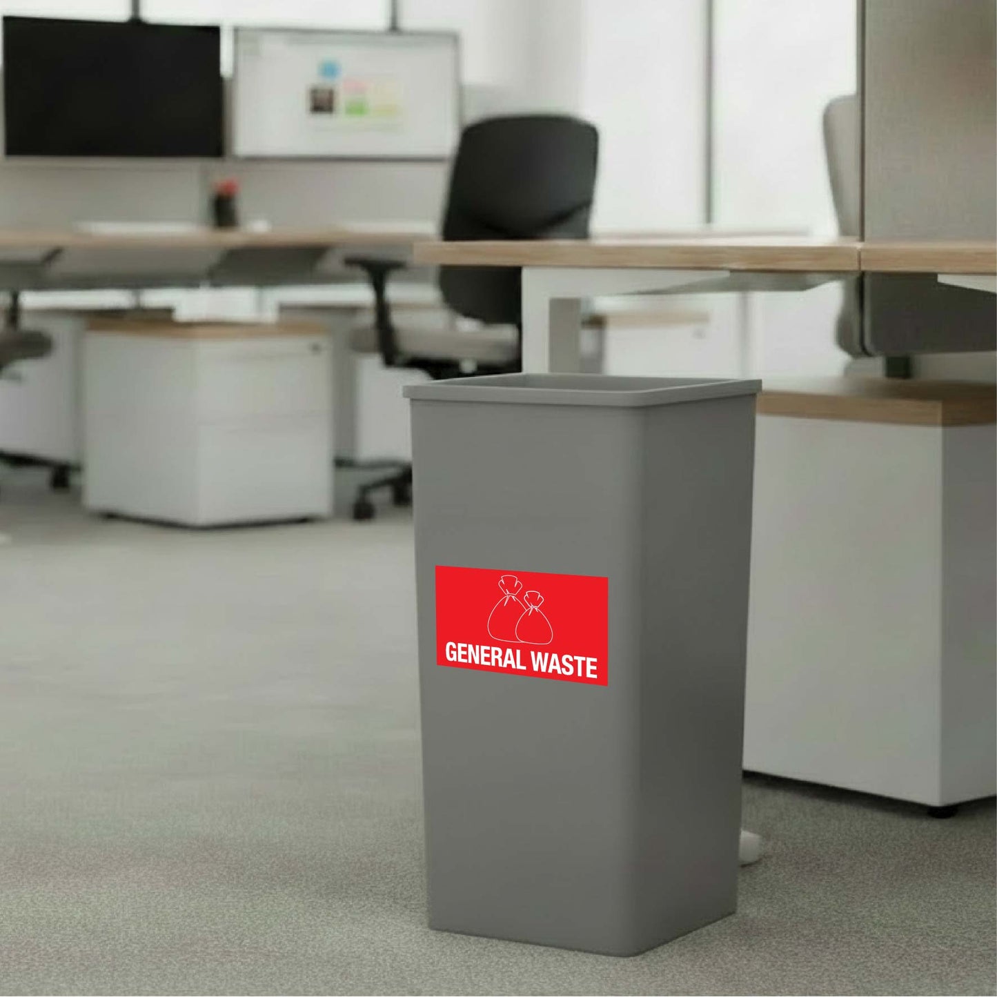 General Waste Bin Sticker - New Signs