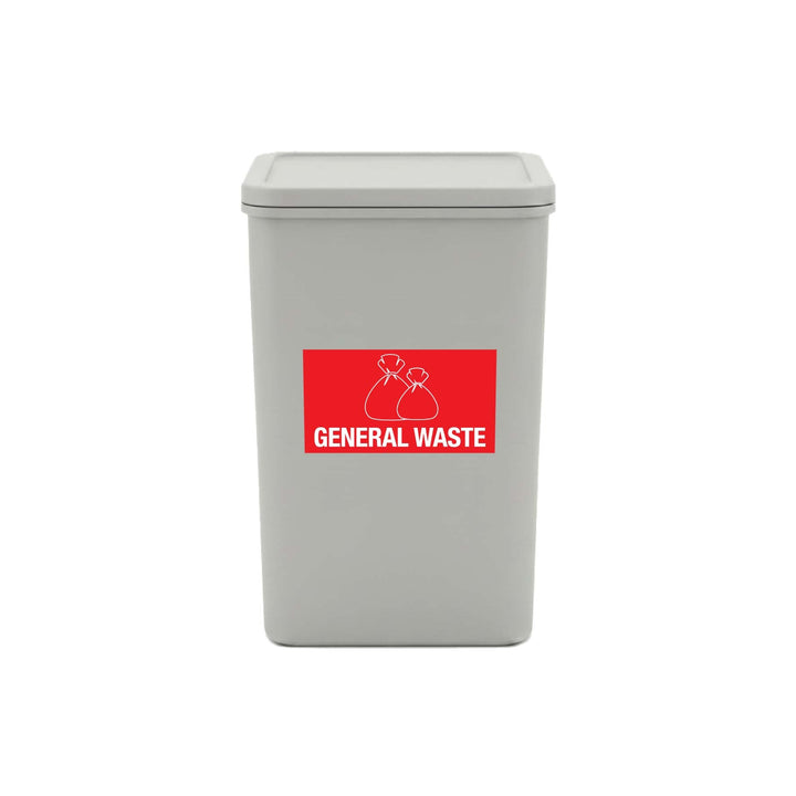 General Waste Signs | Rubbish Bin Labels & Stickers – New Signs