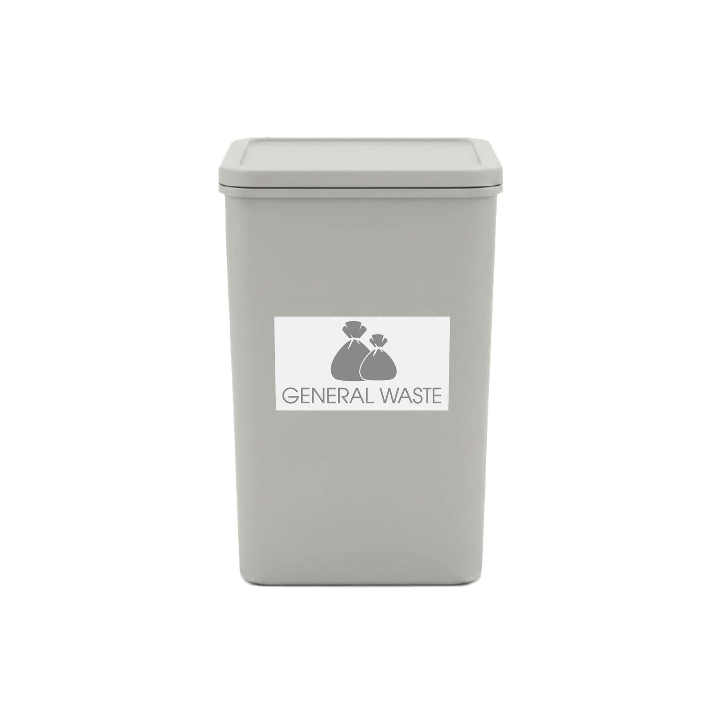 General Waste Grey Bin Sticker - New Signs