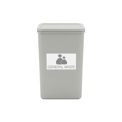 General Waste Grey Bin Sticker - New Signs