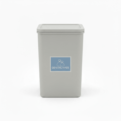 General Waste Ocean Background Bin Sticker - New Signs