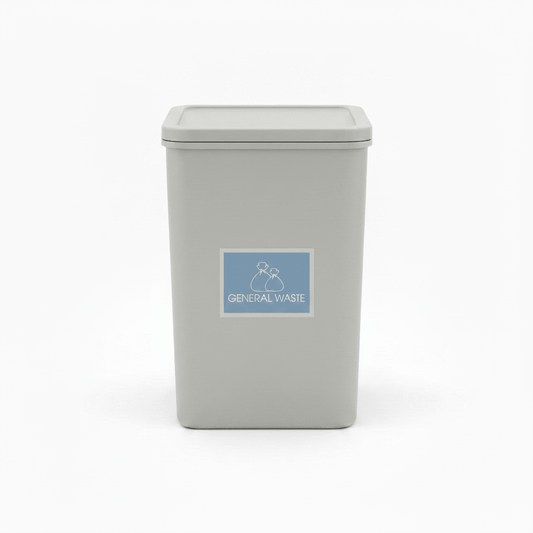 General Waste Ocean Background Bin Sticker - New Signs