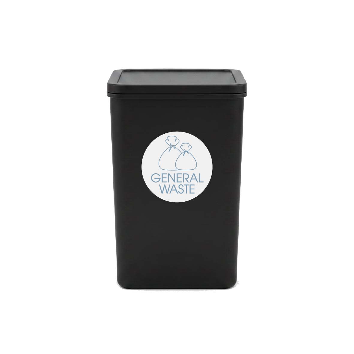 General Waste Ocean Circle Bin Sticker - New Signs