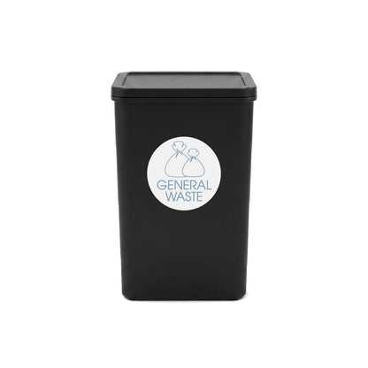 General Waste Ocean Circle Bin Sticker - New Signs