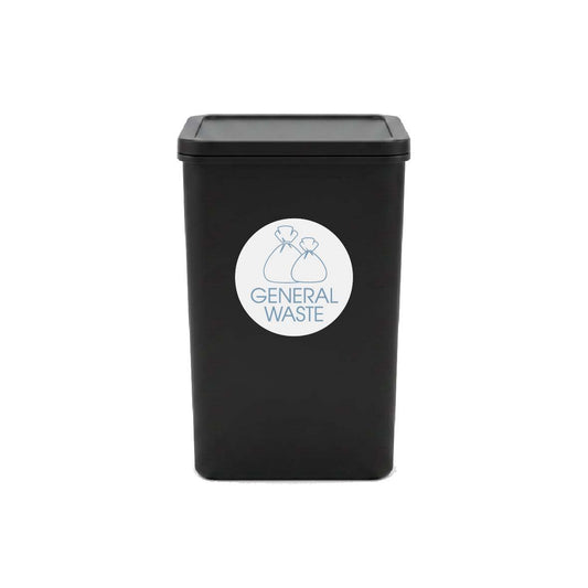General Waste Ocean Circle Bin Sticker - New Signs