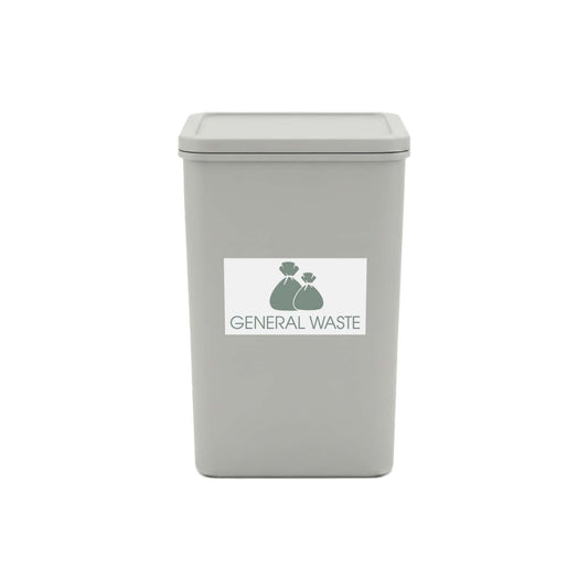 General Waste Sage Bin Sticker - New Signs