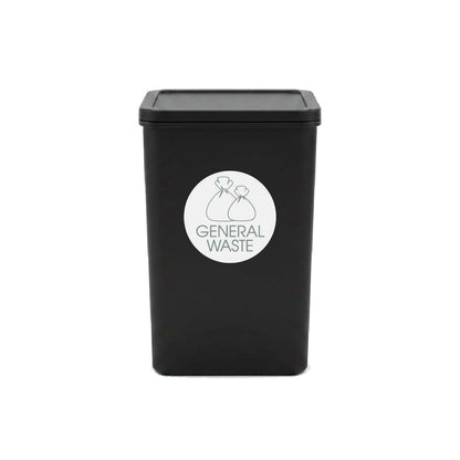 General Waste Sage Circle Bin Sticker - New Signs