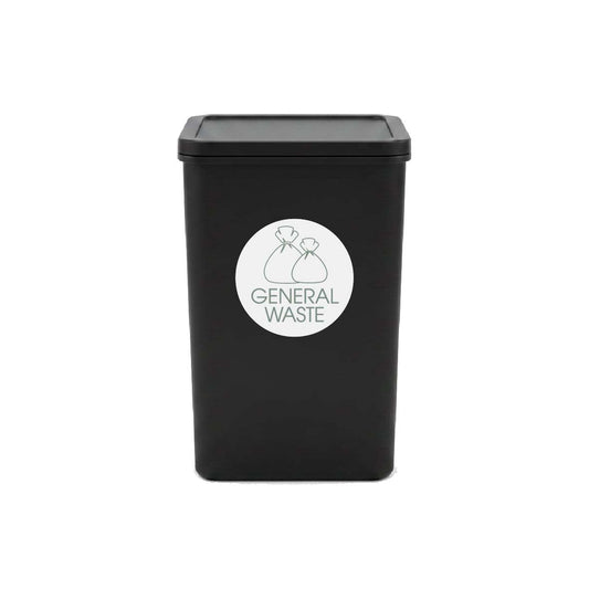 General Waste Sage Circle Bin Sticker - New Signs