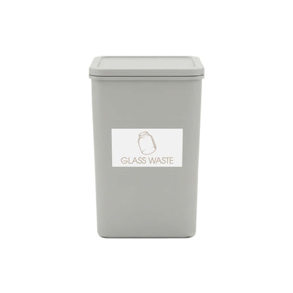 Glass Waste Fawn Bin Sticker - New Signs