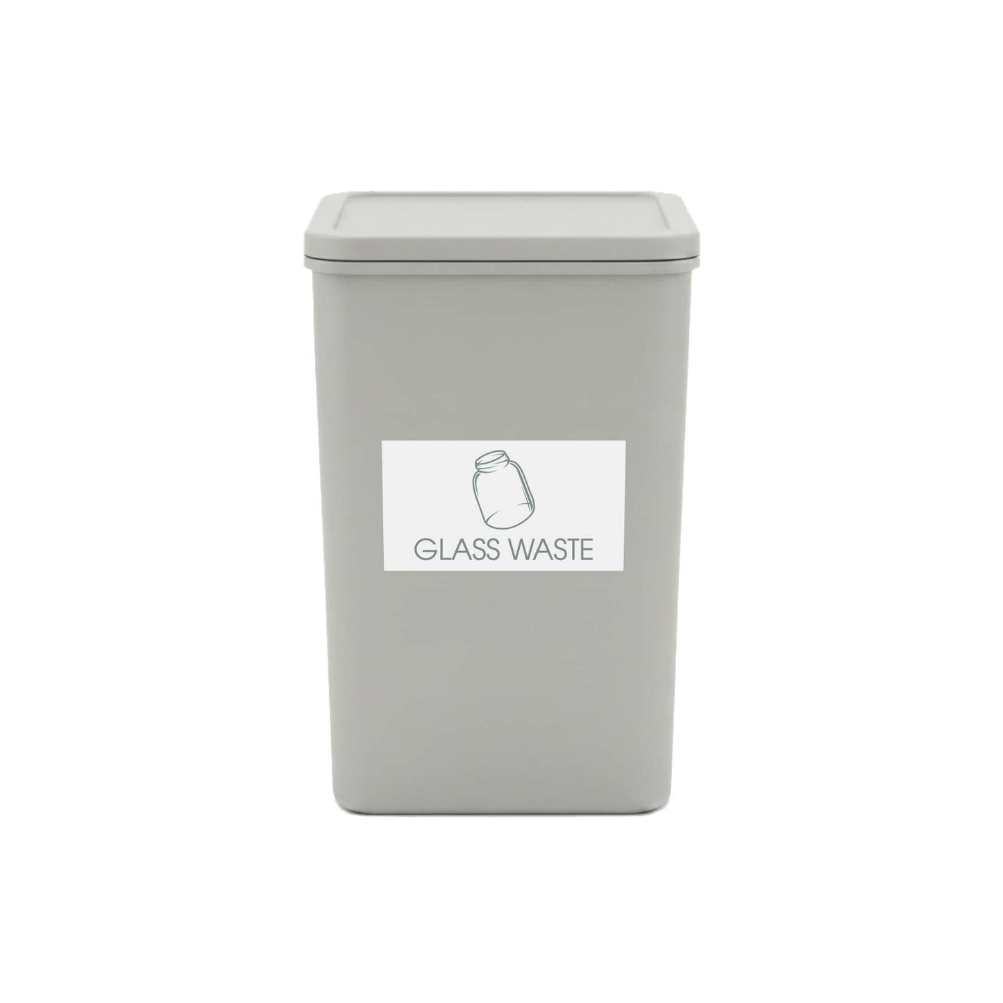Glass Waste Sage Bin Sticker - New Signs