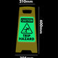 Glow In The Dark - Yellow A - Frame - Caution Trip Hazard - New Signs