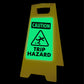 Glow In The Dark - Yellow A - Frame - Caution Trip Hazard - New Signs