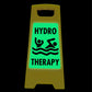 Glow In The Dark - Yellow A - Frame - Hydro Therapy - New Signs