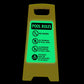 Glow In The Dark - Yellow A - Frame - Pool Rules 1 - New Signs